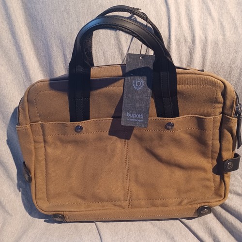 New bugatti canvas messenger - new,