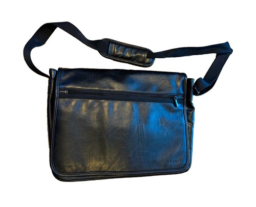 Bugatti black faux leather - faux,