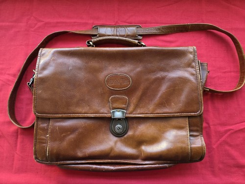Vintage bugatti brown leather - brown,