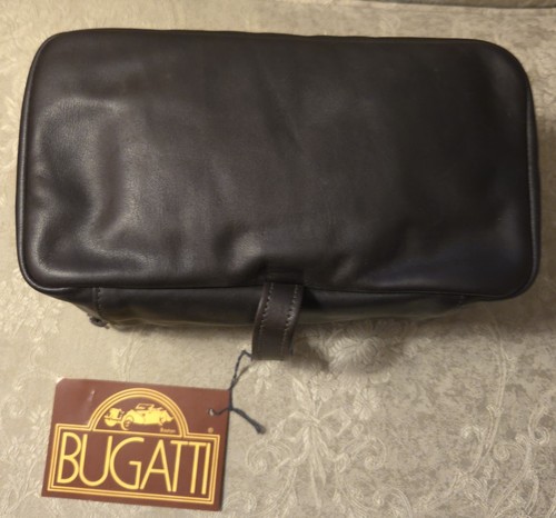 Bugatti leather dopp - dopp, bag
