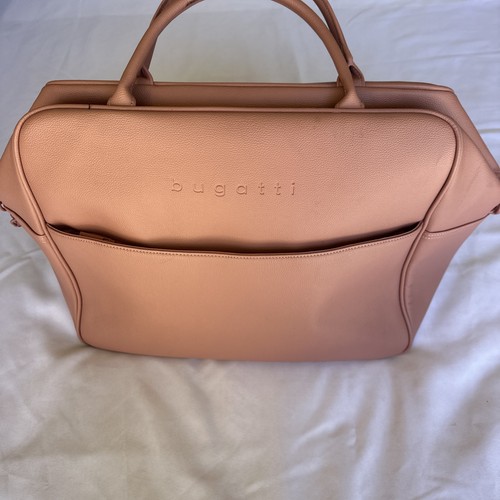 Leather bugatti duffle bag - leather,